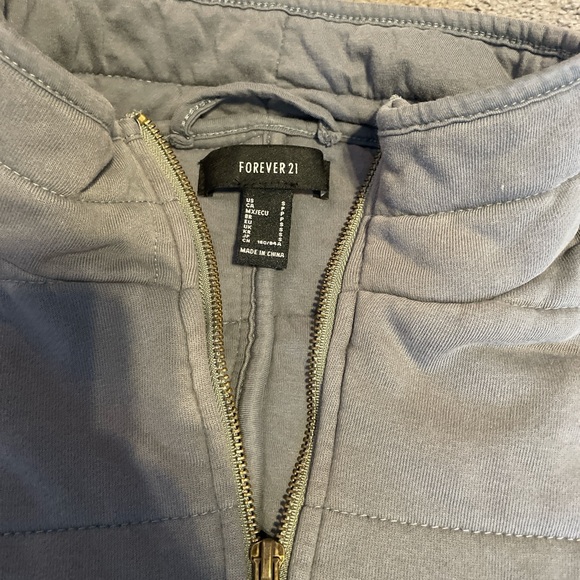 Gray Quilted Jacket - Picture 2 of 5